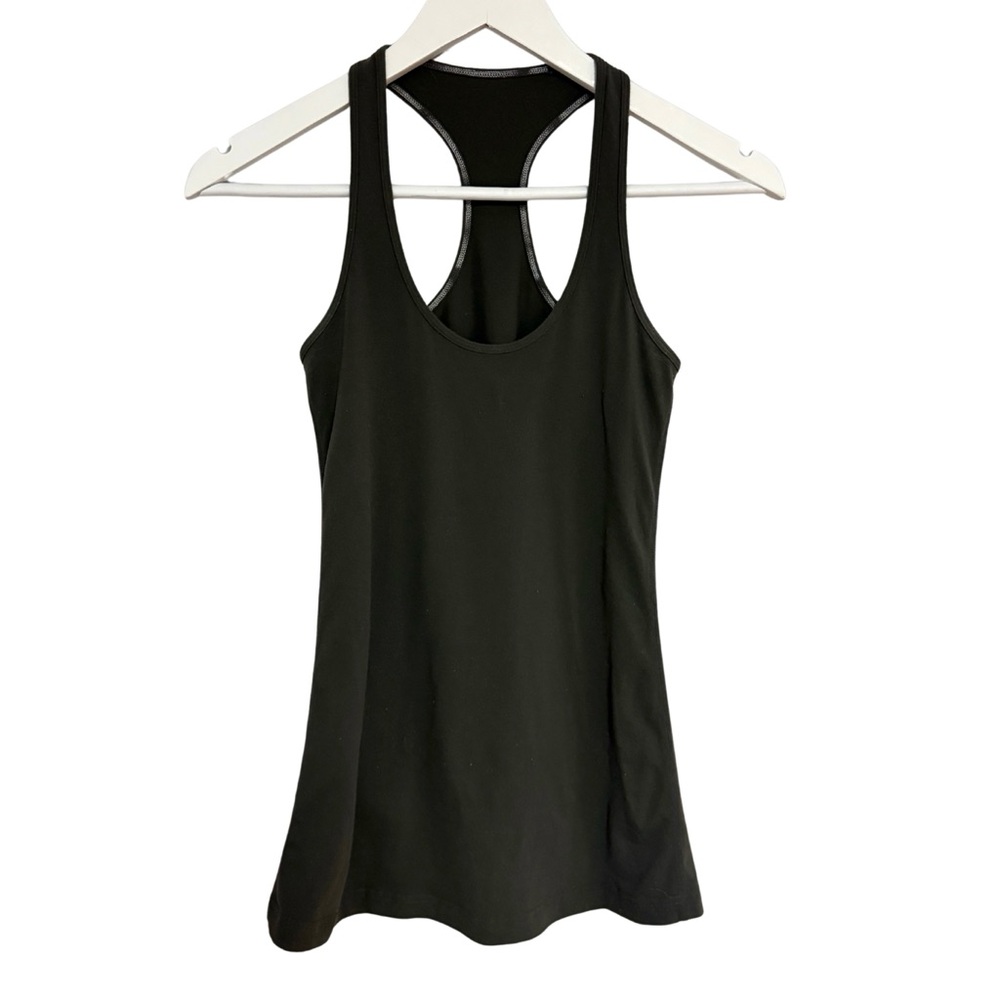Lululemon Athletica Black Tank Top Size 4